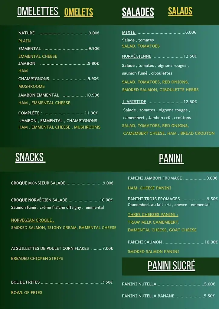 Menu_L'Aristide - Restaurant Crêperie grandcamp maisy_Grandcamp-Maisy_image_2