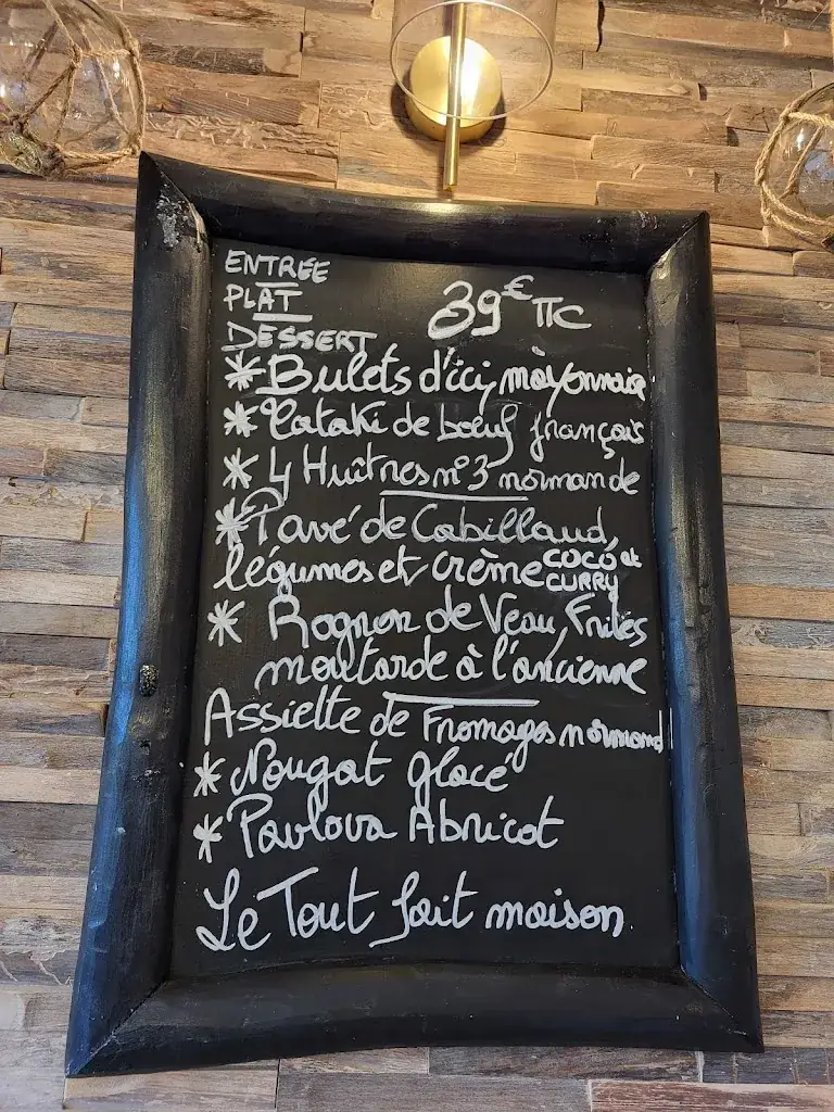 Menu_Restaurant L'Aquilon - Pourville sur mer_Hautot-sur-Mer_immagine_1