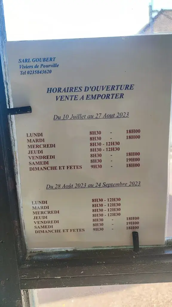 Menu_L’Huitrière Goubert_Hautot-sur-Mer_image_1