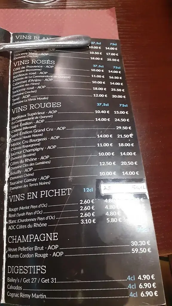 Menu_Buffet 27 Steakhouse_Guichainville_image_3