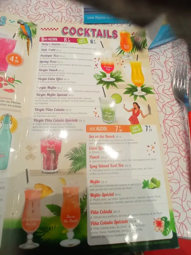 Menu_Holly's Dinner_Évreux_image_4