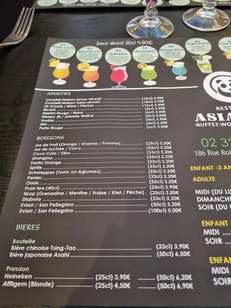Menu_Asia King_Évreux_image_2