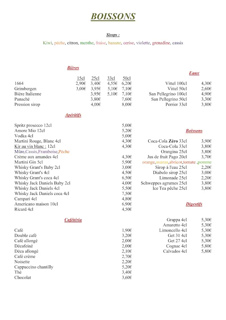 Menu_Restaurant Pizzeria Cesano_Hérouville-Saint-Clair_image_4