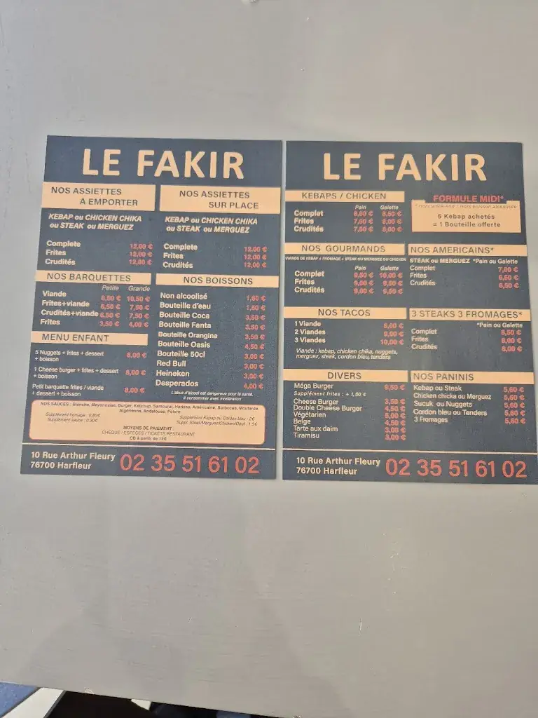 Menu_Le Fakir_Harfleur_image_1
