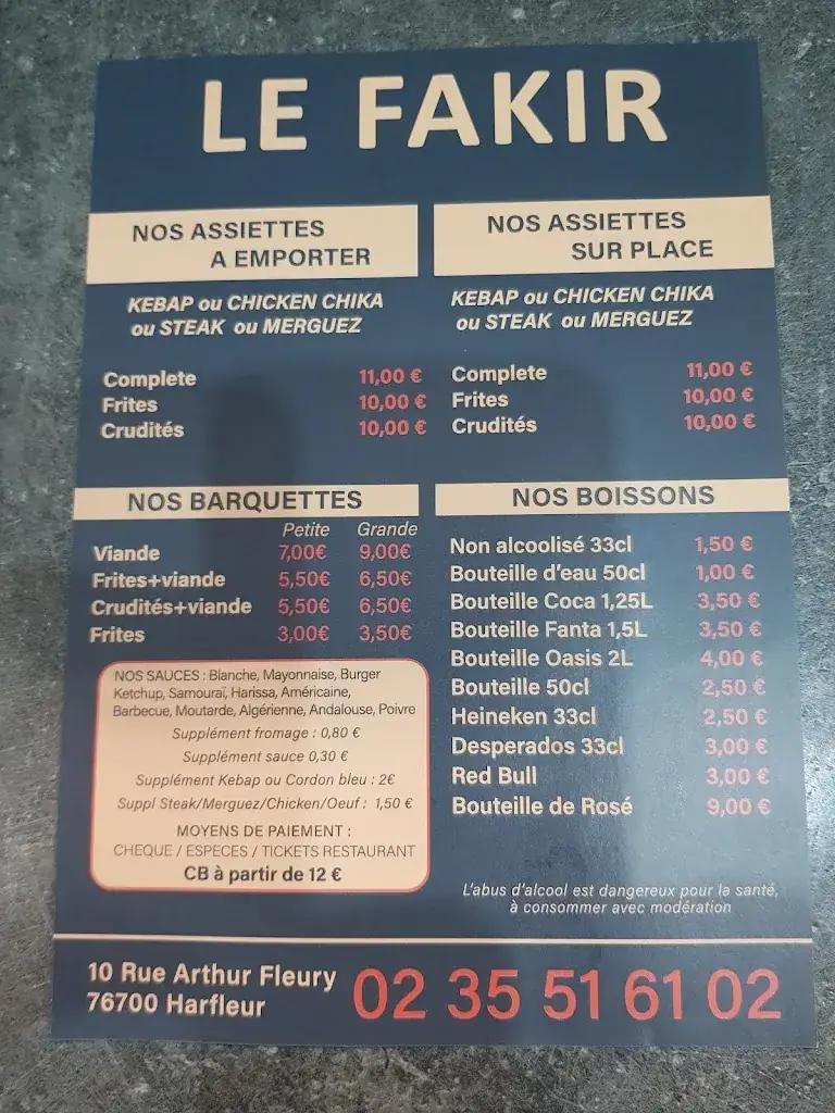 Menu_Le Fakir_Harfleur_image_3