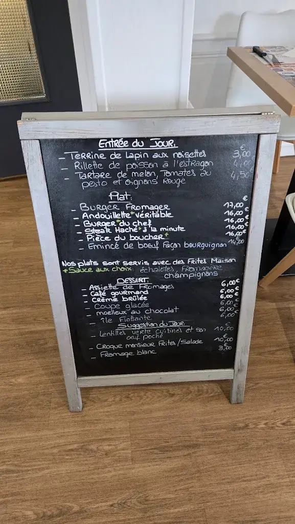 Menu_Auberge du Cheval blanc/ bar tabac PMU FDJ_Hondouville_image_1