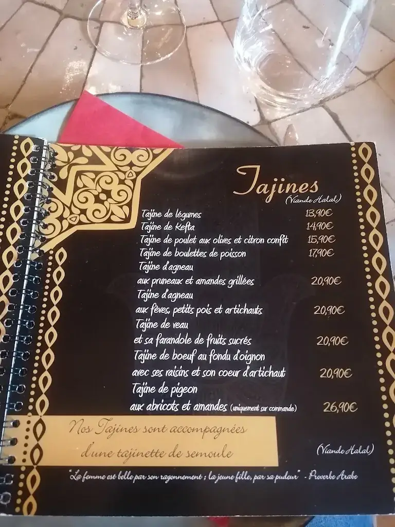 Menu_La Casbah_Acquigny_image_4