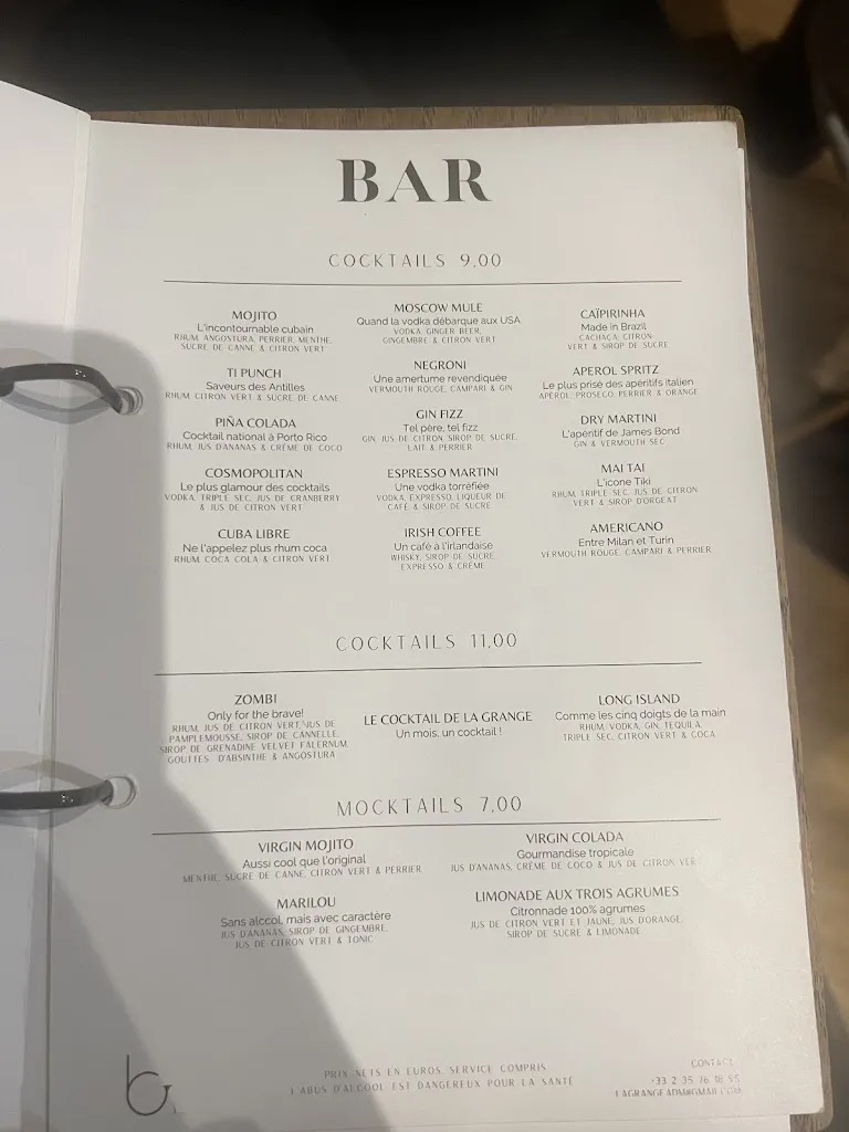 Menu_La Grange Mont Saint Aignan_Mont-Saint-Aignan_image_2