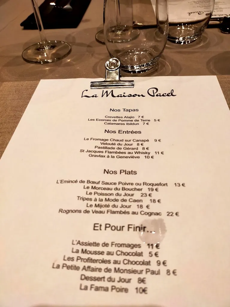 Menu_La Maison Pacel_Pacy-sur-Eure_image_3