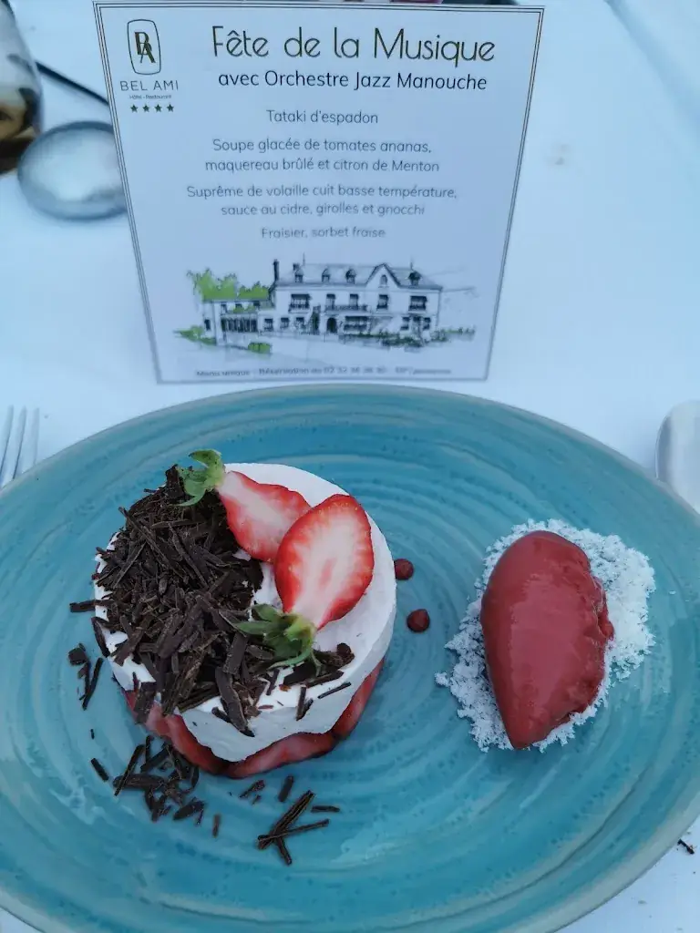 Menü_Restaurant @ Bel Ami Hotel Restaurant Normandie_Pacy-sur-Eure_Bild_3