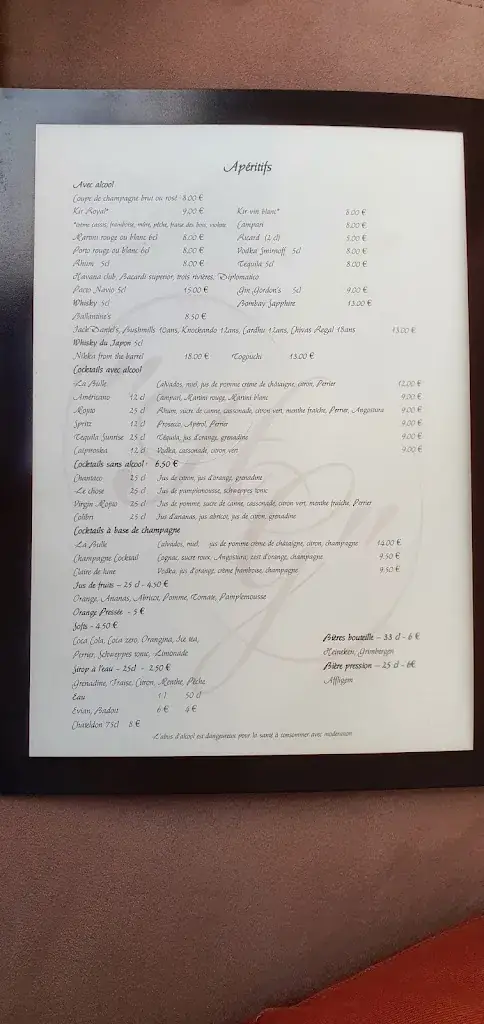 Menu_Restaurant Le Millésime_Ménilles_image_4