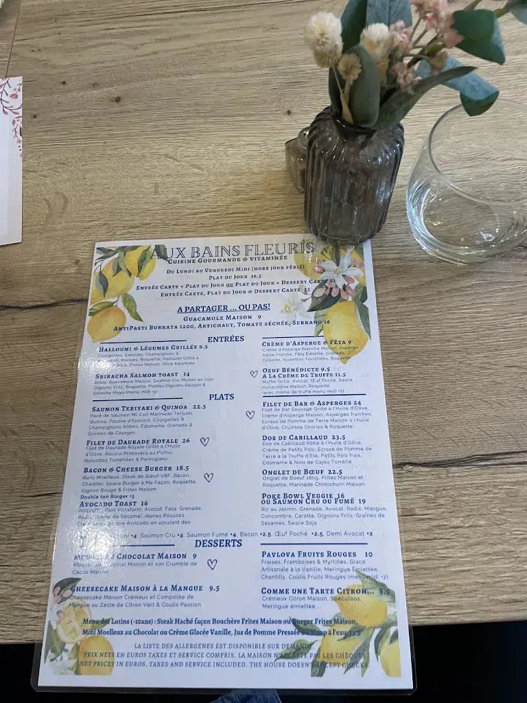 Menu_Aux Bains Fleuris_Houlgate_image_3