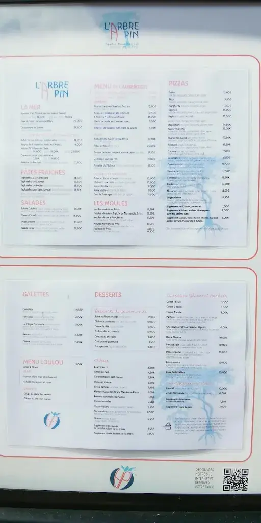 Menu_L'Arbre à Pin_Houlgate_image_3