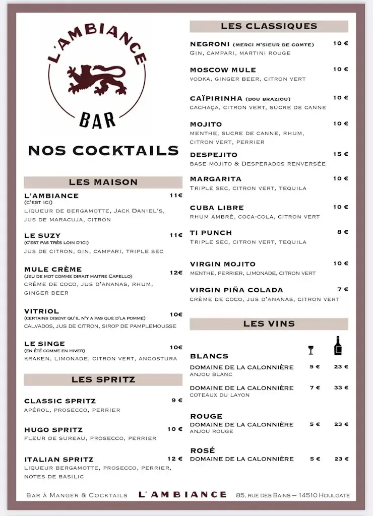 Menu_L’ambiance Baresto_Houlgate_immagine_4