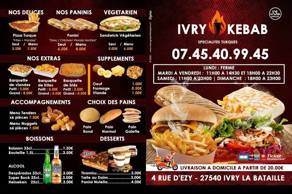 Menu_Ivry kebab_Ivry-la-Bataille_image_1