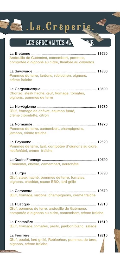 Menu_La Crêperie_Saint-Romain-de-Colbosc_image_1