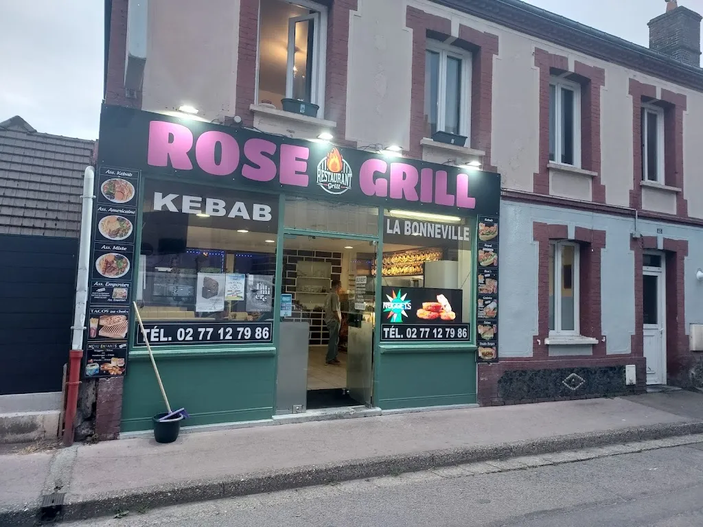 Rose grill restaurant in Bonneville-sur-Iton