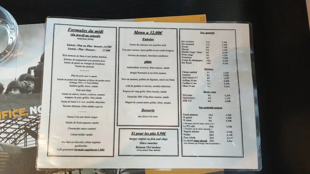 Menu_La Pierre a Feu_Cherbourg-en-Cotentin_image_1