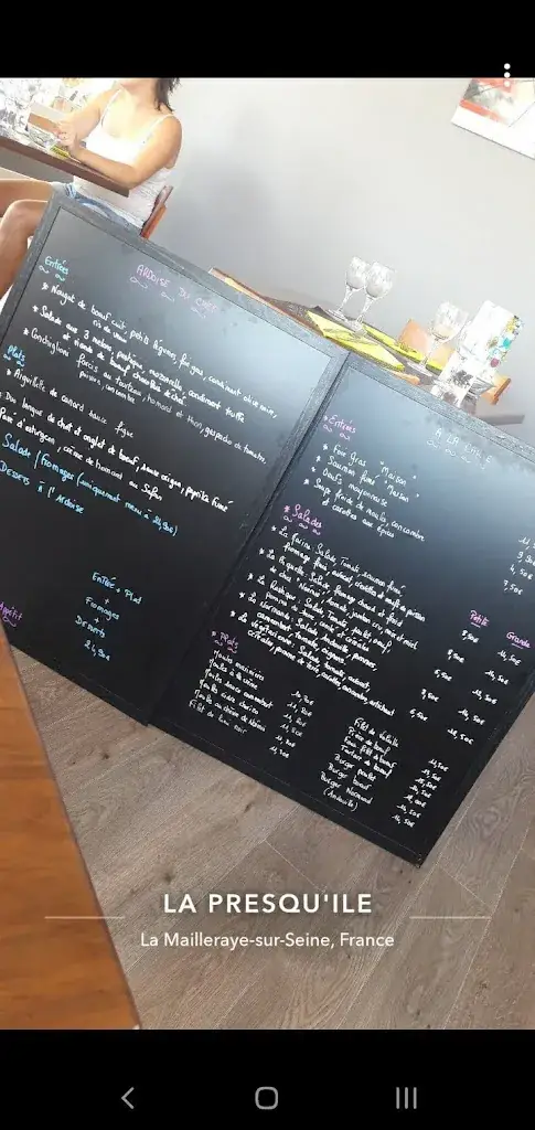 Menu_Restaurant La Presqu'île_Arelaune-en-Seine_image_4