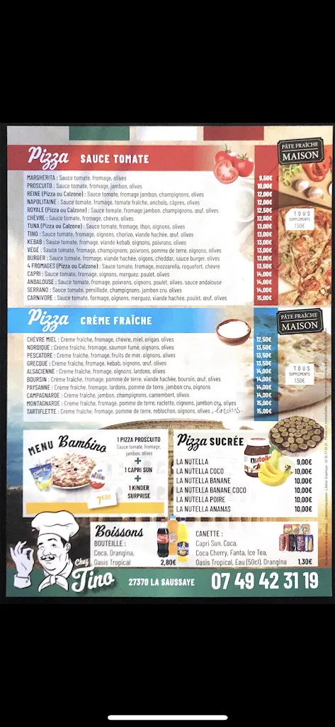 Menu_Chez Tino_Saussaye_image_1