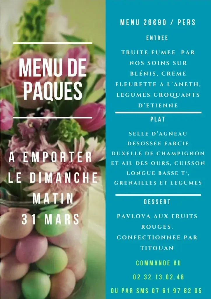 Menu_brasserie loic restaurant traiteur_Saint-Pierre-des-Fleurs_image_2