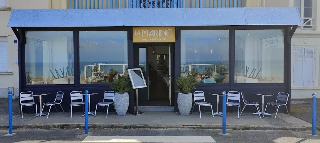 La Marine restaurant in Langrune-sur-Mer