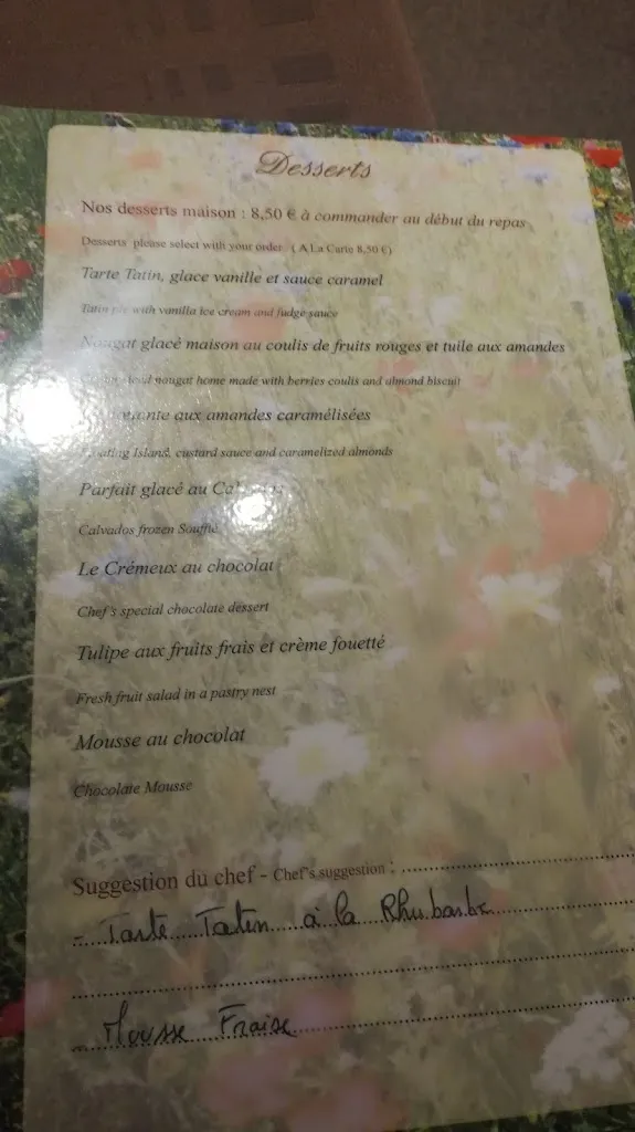 Menu_Restaurant L'Orbecquoise_Orbec_image_3