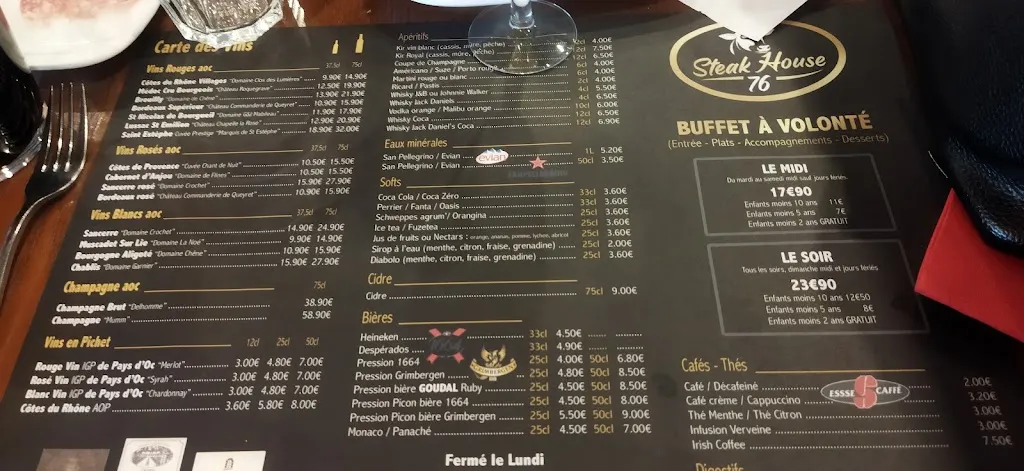 Menu_RESTAURANT STEAK HOUSE_Grand-Quevilly_image_4
