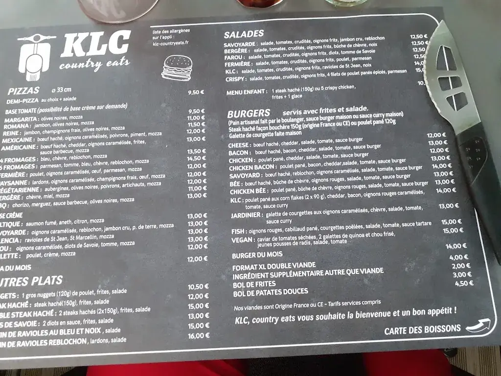 Menu_Kountry Corner Gresy sur Aix_Grésy-sur-Aix_immagine_3