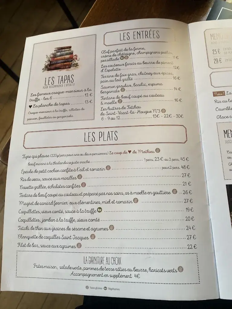 Menu_Restaurant Les Enfants Sages_Havre_image_1