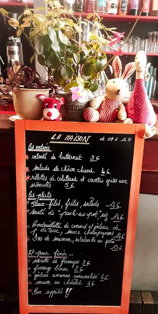 Menu_Restaurant La Maison le havre_Havre_image_1