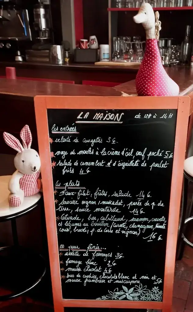 Menu_Restaurant La Maison le havre_Havre_image_2