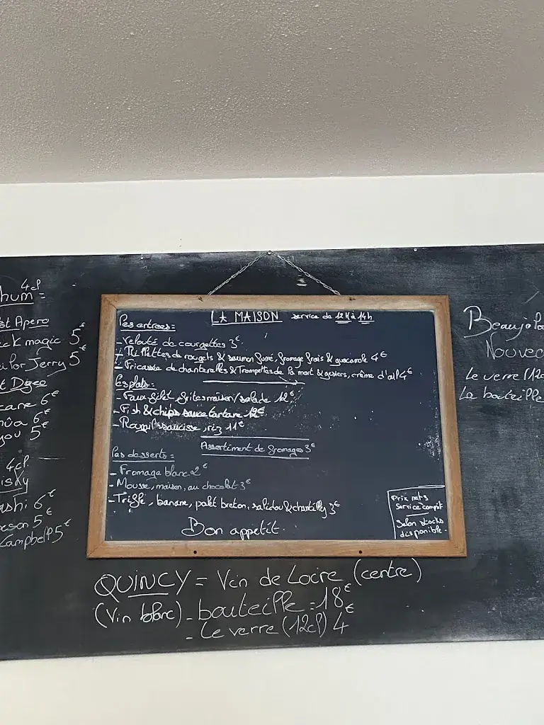 Menu_Restaurant La Maison le havre_Havre_image_3