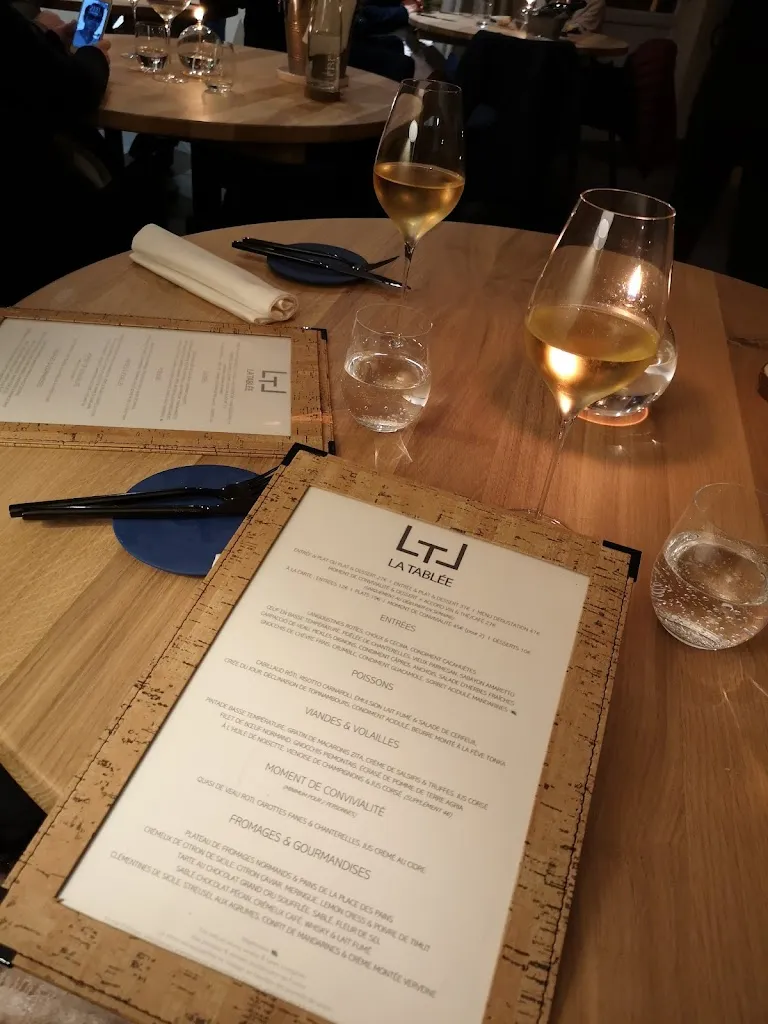 Menu_Restaurant La Tablée_Havre_immagine_1