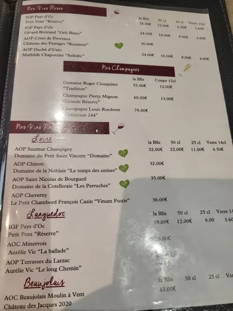 Menu_Bouchon Normand_Havre_image_1