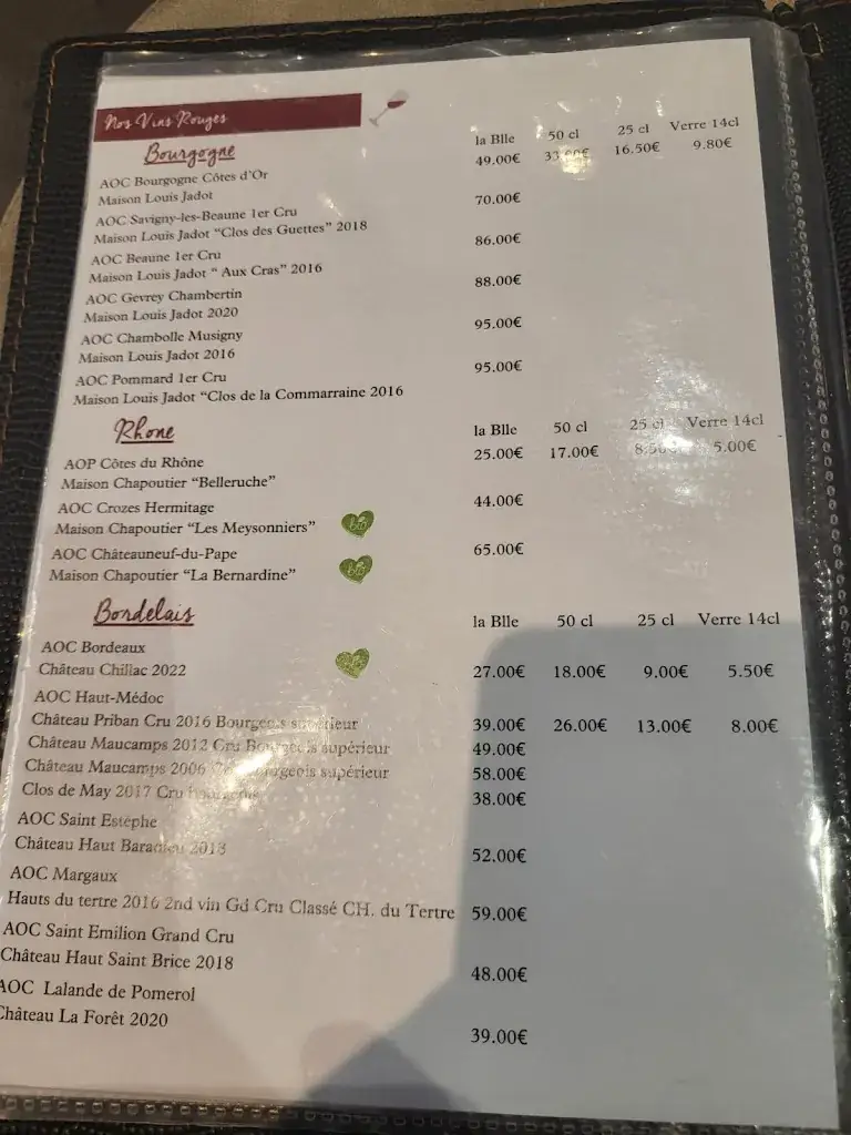 Menu_Bouchon Normand_Havre_image_2