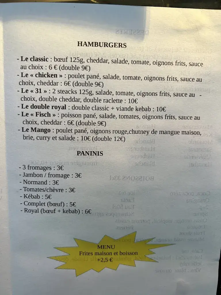 Menu_Le 31 Kebab_Molay-Littry_image_1