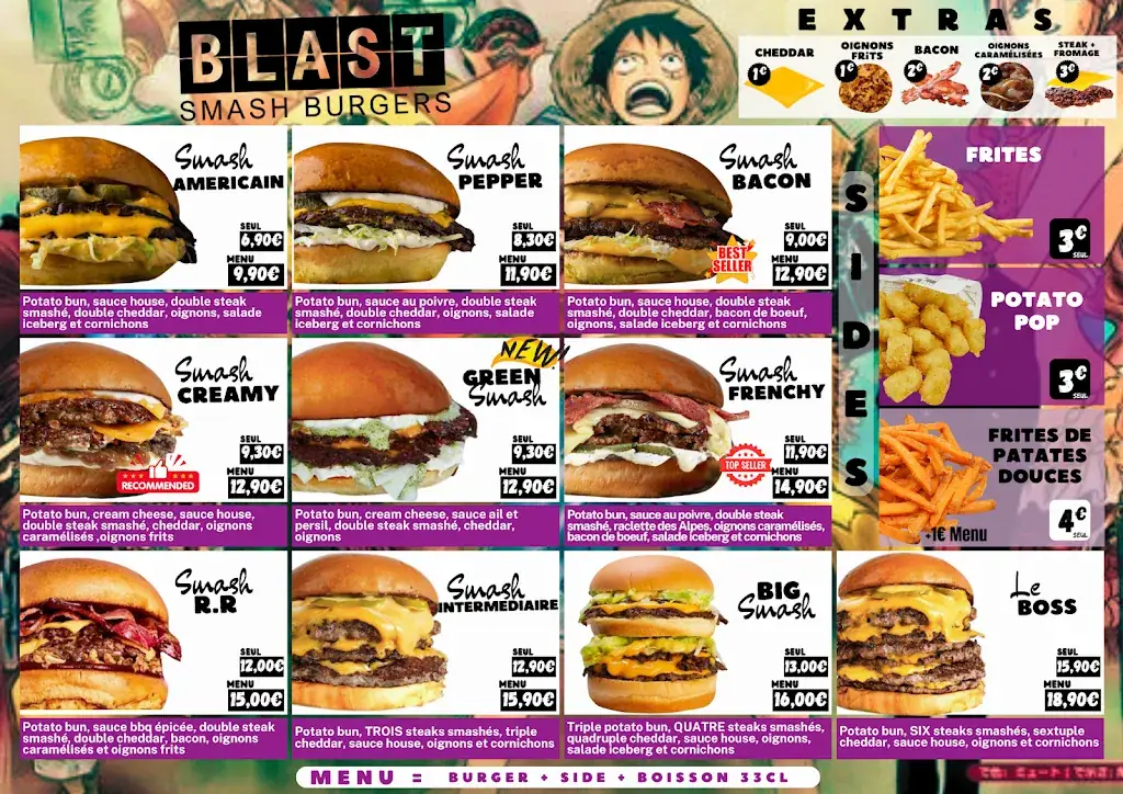 Menu_Blast - Smash Burger - Le Petit Quevilly - Rouen_Petit-Quevilly_image_2