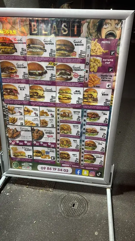 Menu_Blast - Smash Burger - Le Petit Quevilly - Rouen_Petit-Quevilly_image_4