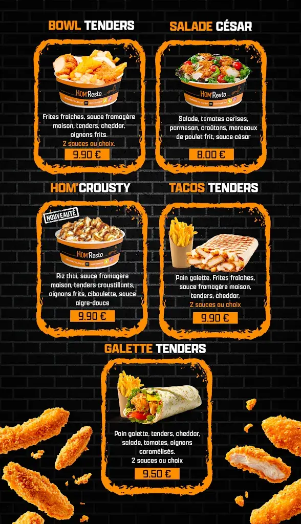 Menu_HOMRESTO PETIT-QUEVILLY_Petit-Quevilly_immagine_2