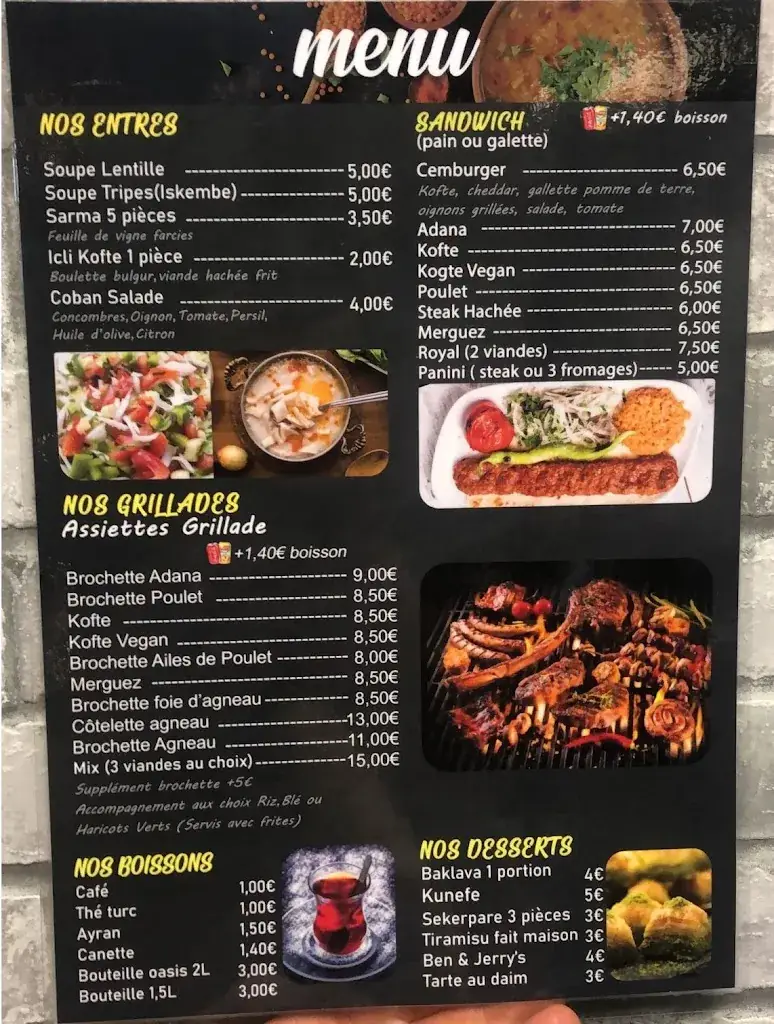 Menu_Zeugma Restaurant_Petit-Quevilly_image_1