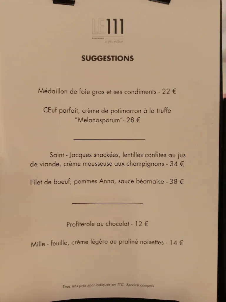 Menu_Le 111_Mesnil-Esnard_image_2