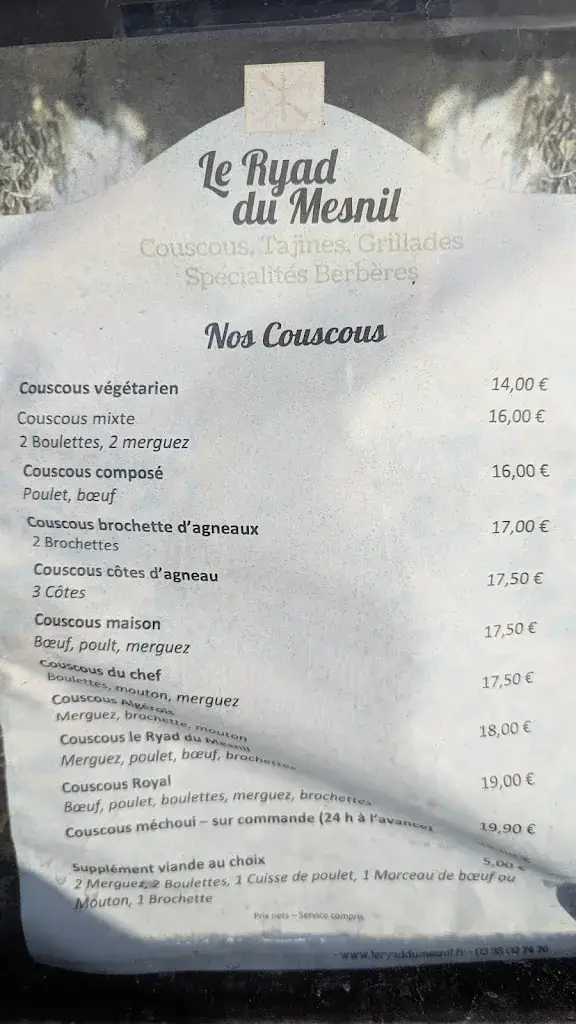 Menü_Le Ryad du Mesnil_Mesnil-Esnard_Bild_1