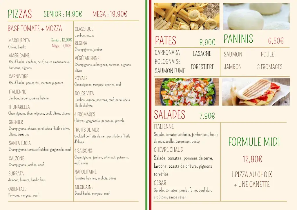 Menu_le Grenier à Pizzas Franqueville saint Pierre_Franqueville-Saint-Pierre_image_2