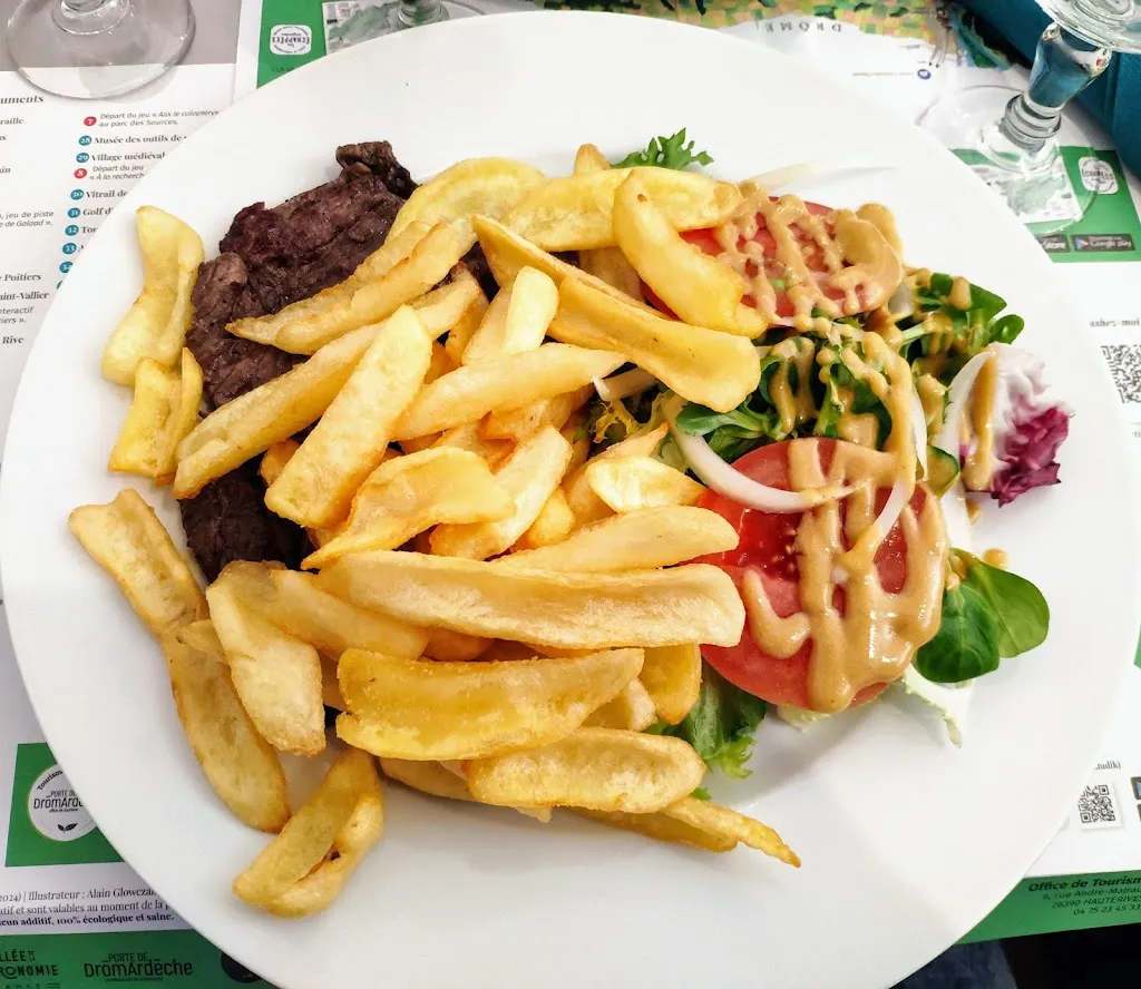 Bistro de la Fontaine restaurant in Hauterives