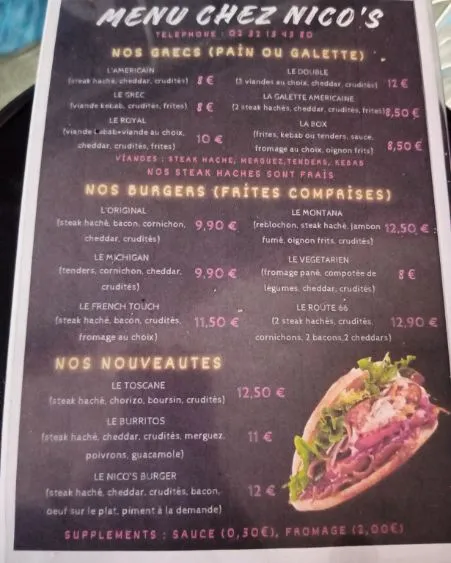 Menu_Chez Nico's Burger_Trait_image_1