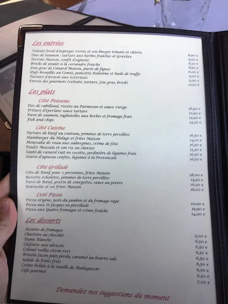 Menu_L’auberge du Halage_Poses_image_3