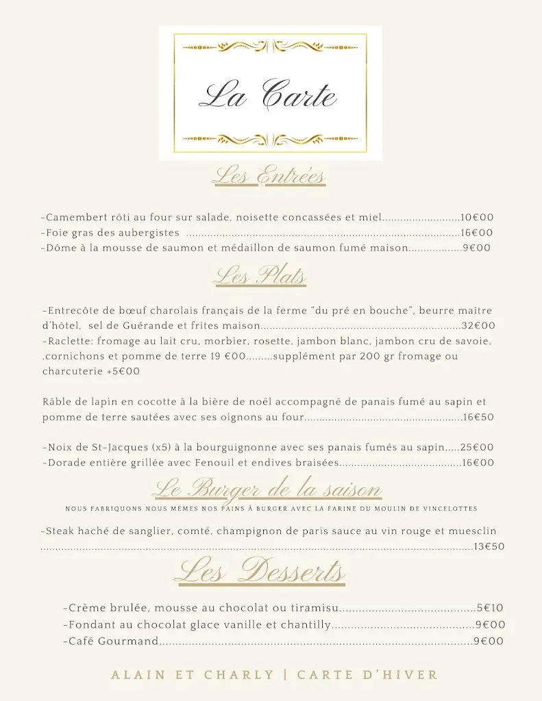 Menu_Restaurant L'Auberge d'Hauterive_Hauterive_image_3