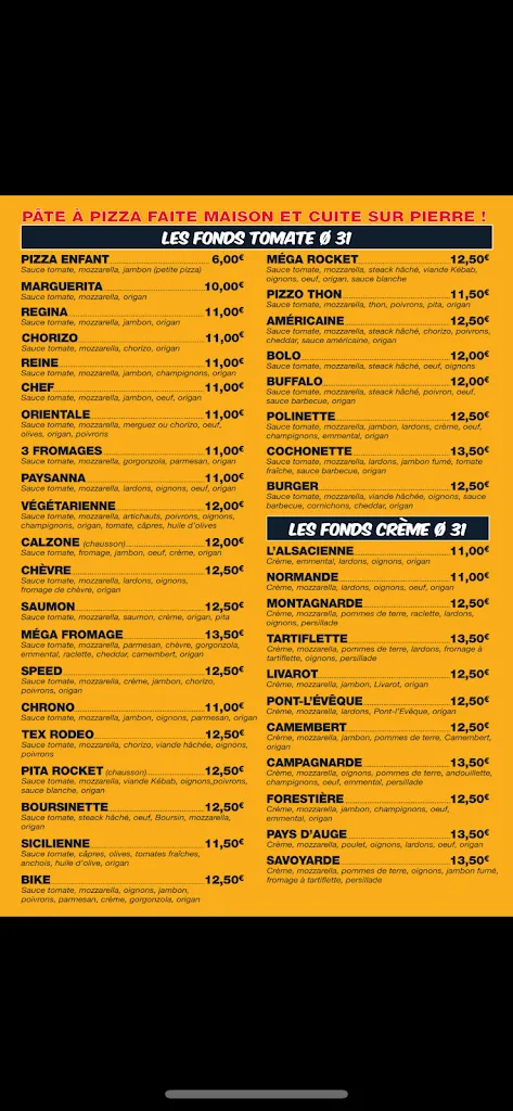 Menu_Pizza Rocket (LIEUREY)_Lieurey_image_1