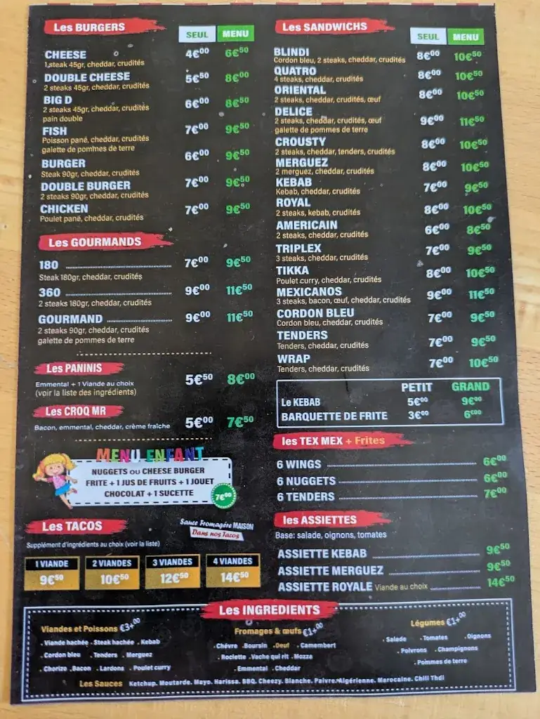 Menu_Délice de Lieurey_Lieurey_immagine_1